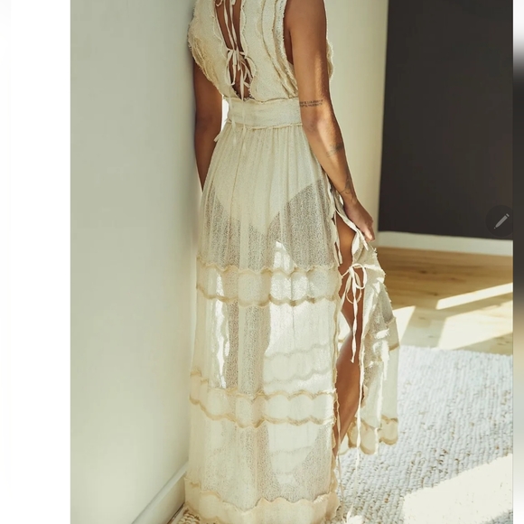 Free People Luna Lace Maxi Bodysuit Dress - Picture 11 of 15